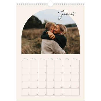 Fotokalender A3 — Buet bilderamme
