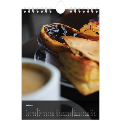 Fotokalender A5 — Transparent kalender [Februar]