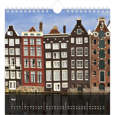 Månedskalender kvadratisk — Transparent kalender [kalender-forside]