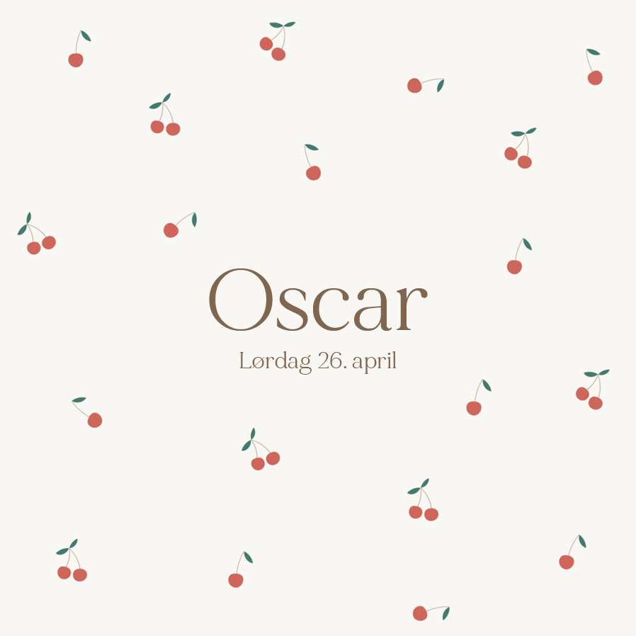 Invitasjoner — Kirsebærlykke