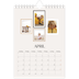 Fotokalender A5 — Bildevegg [April]