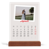 Bordkalender med trestativ - Stående — Signert trykk [April]