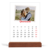 Bordkalender med trestativ - Stående — Signert trykk [Januar]