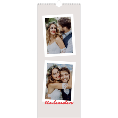 Fotokalender smal  — Signert trykk [kalender-forside]