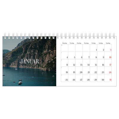 Bordkalendere — Endeløs flukt [Januar]