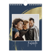 Fotokalender A5 — Gylne penselstrøk [kalender-forside]