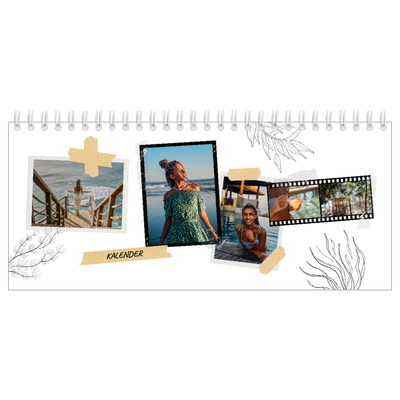 Bordkalendere — Scrapbook stil [kalender-forside]