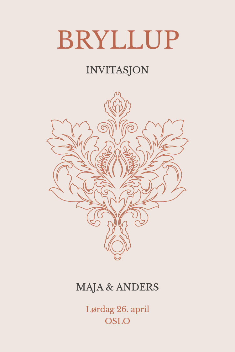 Invitasjoner — Destinasjon for alltid