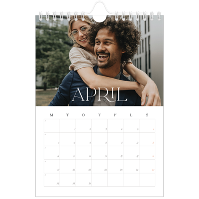 Fotokalender A5 — Store bilder [April]