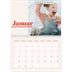Fotokalender A4 dobbel (30 x 40 cm) — Kalender 90-talls stil [Januar]