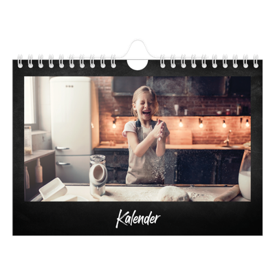 Fotokalender A5 — Tavle bakgrunn [kalender-forside]