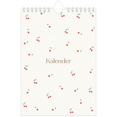 Fotokalender A5 — Kirsebærlykke [kalender-forside]