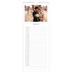 Fotokalender smal  — Klassisk kobolt [Februar]