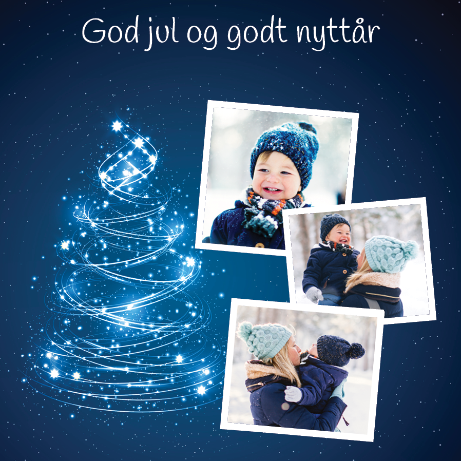 Fotokort — Julemagi