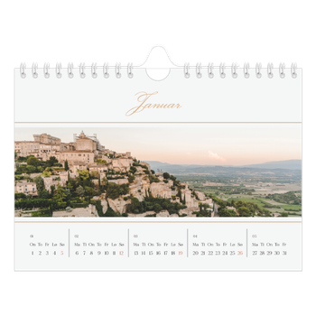 Fotokalender A5 — Elegant gull