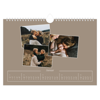 Fotokalender A4 — Våre minner
