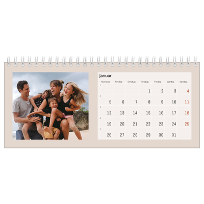 Bordkalendere — Kalender i jordtoner [Januar]