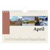 Fotokalender A5 — Verdens severdigheter [April]