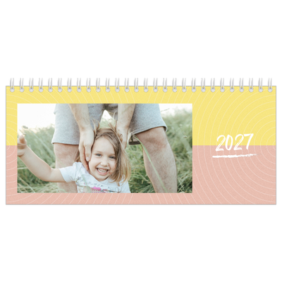 Bordkalendere — Fargerik kalender [kalender-forside]