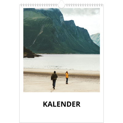 A3 Månedskalender — Hvit kalender [kalender-forside]