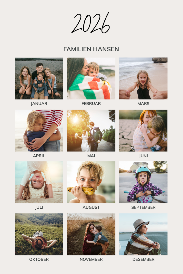 Fotokort — Store bildefirkanter
