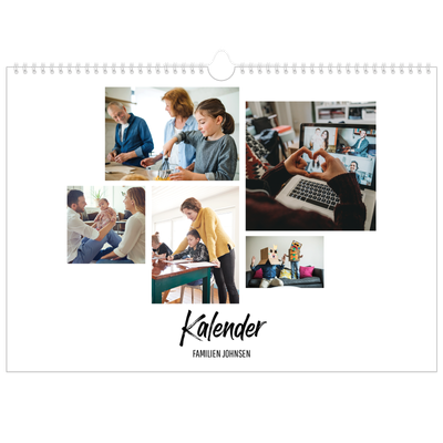 Fotokalender A3 — Boken om meg [kalender-forside]