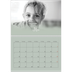 Fotokalender A4 dobbel (30 x 40 cm) — Grønn gradering [kalender-forside]