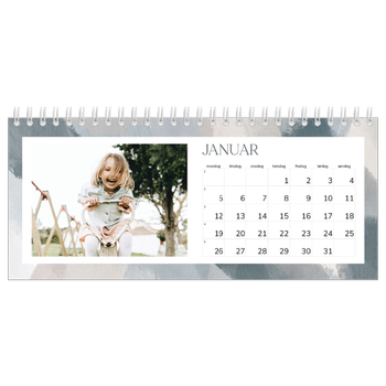 Bordkalender med foto — Penseleffekt