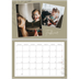 Fotokalender A4 dobbel (30 x 40 cm) — Jordnært design [Februar]