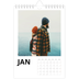 Fotokalender A5 — Hvit kalender [Januar]