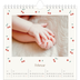 Månedskalender kvadratisk — Kirsebærlykke [Februar]