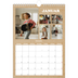 Fotokalender A4 (20 x 30 cm) — Magasinstil [Januar]