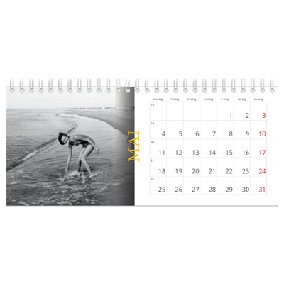 Bordkalendere — Historisk stil [kalender-forside]