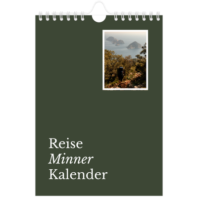 Fotokalender A5 — Redaksjonell Jord [kalender-forside]