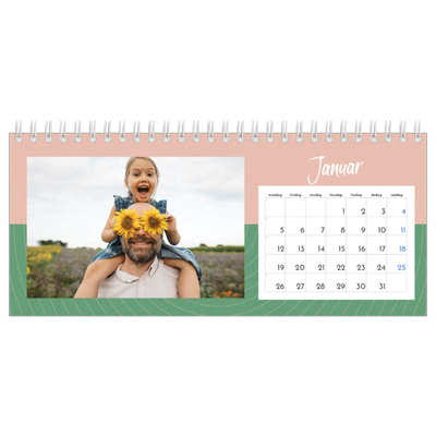 Bordkalendere — Fargerik kalender [Januar]