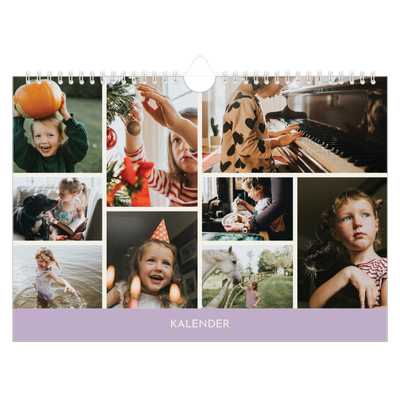 Fotokalender A4 — Pastellkapitler [kalender-forside]