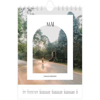 Fotokalender A5 — Den åpne buen [Mai]