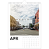 Fotokalender A4 (20 x 30 cm) — Hvit kalender [April]