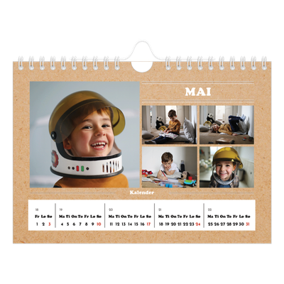 Fotokalender A5 — Magasinstil [kalender-forside]