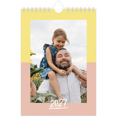 Fotokalender A5 — Fargerik kalender [kalender-forside]