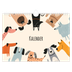 Fotokalender A4 — Hundepoter og kruseduller [kalender-forside]