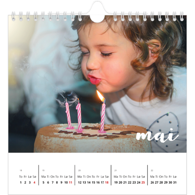 Månedskalender kvadratisk — Håndskrift på bildet [kalender-forside]