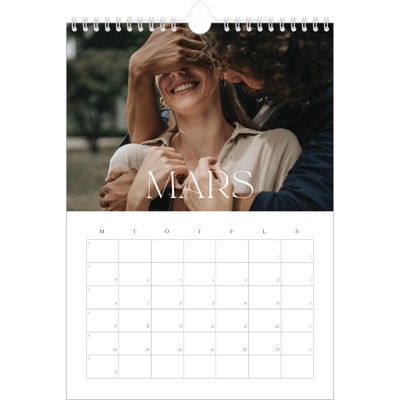 Fotokalender A4 (20 x 30 cm) — Store bilder [Mars]