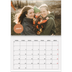 Fotokalender A4 dobbel (30 x 40 cm) — Fotoklistremerke [Januar]
