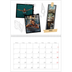 Fotokalender A4 dobbel (30 x 40 cm) — Scrapbook stil [April]