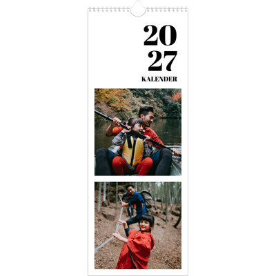 Fotokalender smal  — Serif og øyeblikk [kalender-forside]