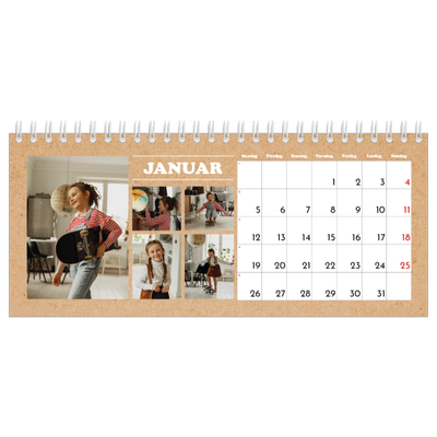 Bordkalendere — Magasinstil [Januar]