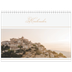 Fotokalender A4 dobbel (30 x 40 cm) — Elegant gull [kalender-forside]