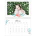 Fotokalender A4 dobbel (30 x 40 cm) — Blomsterillustrasjoner [Mars]