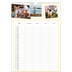 A3 Familieplanleggere — Moderne planlegger - Familie på 4 [kalender-forside]